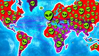 I Exterminated HUMANITY With An Alien Plague... (Plague INC)