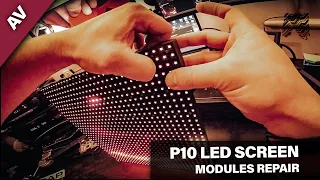 P10 Led Screen modules repair