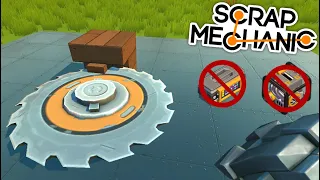 Как запустить пилу без двигателя в Scrap Mechanic | Скрап Механик