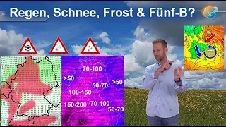 Wilder Mai: Regen, Schnee, Frost, Gewitter, Option auf Vb? Eine wechselhaft-nasse Wetterlage kommt!