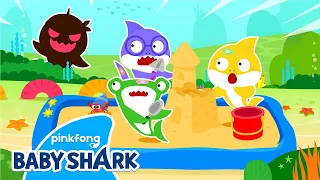 OUCH! Thief Baby Shark Got a Boo-Boo at Kindergarten | Baby Shark Stories | Baby Shark Official