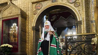 A sermon Patriarch Kirill on the Feast of the Presentation of the Blessed Virgin Mary in the Temple.