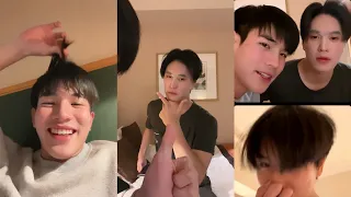 240222 Fourth Nattawat (with Gemini, Phuwin) - Instagram live