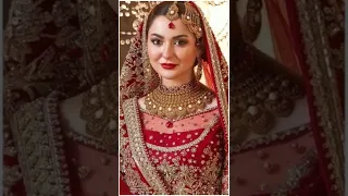 Pakistani actresses bridal look whatsapp status |#sajal#sana #kinza#zara#aiman#ayeza #alizay #shorts