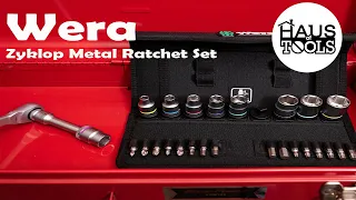 Wera 05004051001 8100 SB 11 Zyklop Metal Ratchet Set