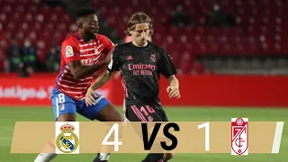 GRANADA VS REAL MADRID 1 : 4 HIGHLIGHT & ALL GOALS 2021