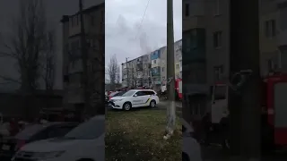 Пожар в Бердянске