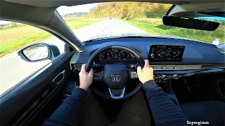 New Honda CIVIC 2023 Hybrid Acceleration 0-100 km/h [184HP 2.0 eHEV] by Supergimm