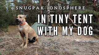 Testing Snugpak Ionosphere Tent In Strong Wind Together With My Dog [ IMPULSE: S4E3 ]