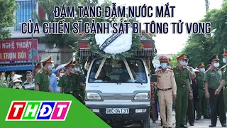 Đám tang đẫm nước mắt của chiến sĩ cảnh sát bị tông tử vong trên cao tốc Hà Nội - Bắc Giang | THDT