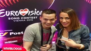 Interview: Elhaida Dani (Albania) @ Eurovision 2015 first rehearsal | wiwibloggs