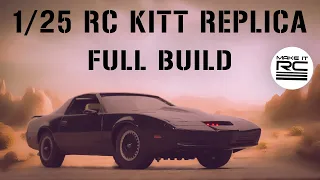 How I Built a RC KITT from Knight Rider in 1/25 Scale with Scanner Light and Interior