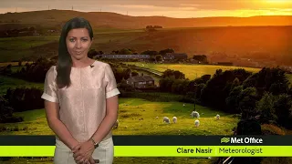 Thursday afternoon forecast 28/06/18