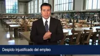 Despido injustificado del empleo