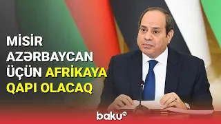 Misir Azərbaycan üçün Afrikaya qapı olacaq - BAKU TV