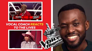 Marrz - Champion | The Voice Nigeria Season 4 | Live Shows | Vocal Coach DavidB Reacts