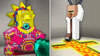 What's Inside Barako the sun Chief? What's Inside ALL Bosses and mobs in Minecraft