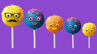 The Finger Family Cake Pop Family Nursery Rhyme | Cake Pop Finger Family Songs