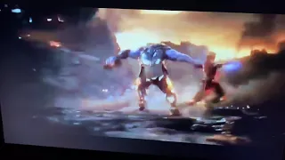 Captain marvel vs thanos endgame