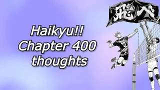 Haikyu!! Chapter 400 thoughts