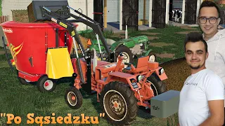 "Po Sąsiedzku" #38 [S4] FS19 Zakup paszowozu! Pierwszy TMR i Orka na zime!  ✔🚜☆MafiaSolec