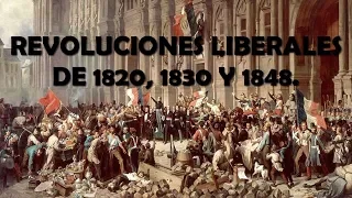 Revoluciones liberales de 1820, 1830 y 1848 /documental