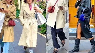 STYLISH FALL 2023 OUTFITS IDEAS 🍁AUTUMN STREET FASHION 🇮🇹ITALIAN STREET STYLE #voguekorea