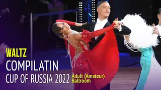 Waltz Compilation = 2022 Cup of Russia Adult Ballroom 2Round