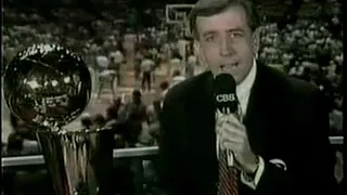 CBS Intro: Game 4, 1989 NBA Finals; Pistons/Lakers