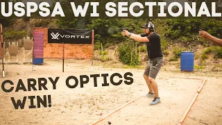 USPSA 2023 WI Sectional Match (Carry Optics Win!)