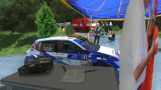 ERC BARUM CZECH RALLY ZLIN RALLYESIM 2018 SS13 STAGE ONBOARD HD