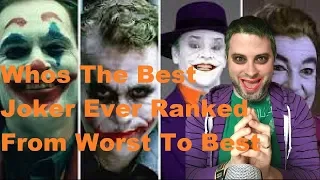 Who's The Best Joker Ever Ranked From Worst To Best