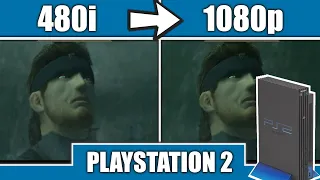 Metal Gear Solid 2 NTSC PS2 forced to 1080p without OSSC or Retrotink5x | GSM Compatibility Series