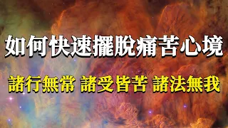 痛苦的本質是什麼？如何才能快速擺脫痛苦的心境？諸行無常，諸受皆苦，諸法無我！#能量#業力 #宇宙 #精神 #提升 #靈魂 #財富 #認知覺醒 #修行