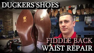 TRICKERS FIDDLE WAIST BOOTS Leather Sole Repair | JR Leather | Blind Stitched Chelsea Boots