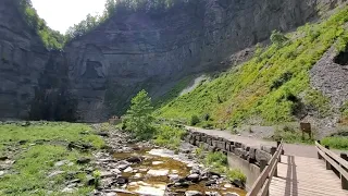 Taughannock Falls Ulysses, NY 14886.  Waterfalls Cayuga lake  new york