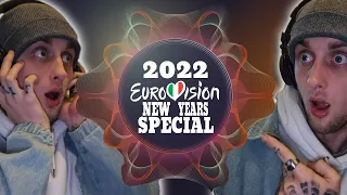 NEW YEAR SPECIAL 2022!!! OFFICIAL RECAP : 40 Songs Of The Eurovision Song Contest 2022 (UK Reaction)