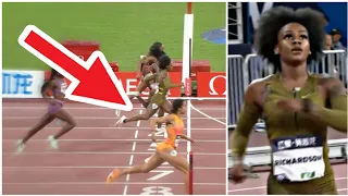 Sha'Carri Richardson Beaten By 19 year old Torrie Lewis | Xiamen Diamond League