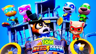 Talking Tom Hero Dash - Finishing the Game - Full HD | Danz Gameplay WZX34
