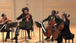 Schubert Quintet mvt3 (Harlem Quartet on Stradivarius' & Carter Brey)