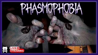 IS THERE ANYBODY HERE? | Phasmophobia Gameplay | LIVE POV