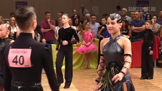 Oleg Kolesnikov - Tatiana Zavertkina RUS | Samba | GOC Junior I Latin