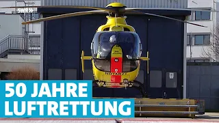 So oft wie Rettungshubschrauber Christoph 23 hebt keiner ab: 50 Jahre Luftrettung aus Koblenz