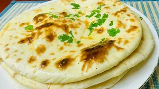 TAWA NAAN RECIPE | NO OVEN NO YEAST NAAN RECIPE | By Every Day Cooking Food