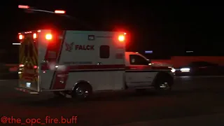 Falck Medic 229 responding