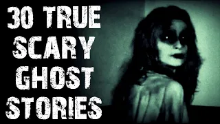 30 TRUE Disturbing Ghost & Paranormal Scary Stories | Mega Compilation | (Horror Stories)