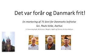 Det var forår og Danmark frit