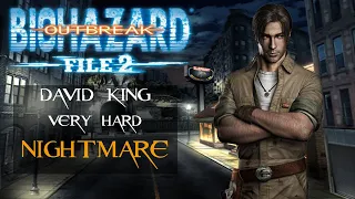 Resident Evil Outbreak File#2: "NIGHTMARE" All Scenario Very Hard Walkthrough (David)