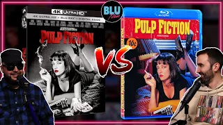 PULP FICTION 4K VS BLU-RAY COMPARISON | 4K Kings Compare the Lionsgate Blu the Paramount 4K!