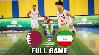 Qatar v Iran | Full Basketball Game | FIBA U16 Asian Championship 2023